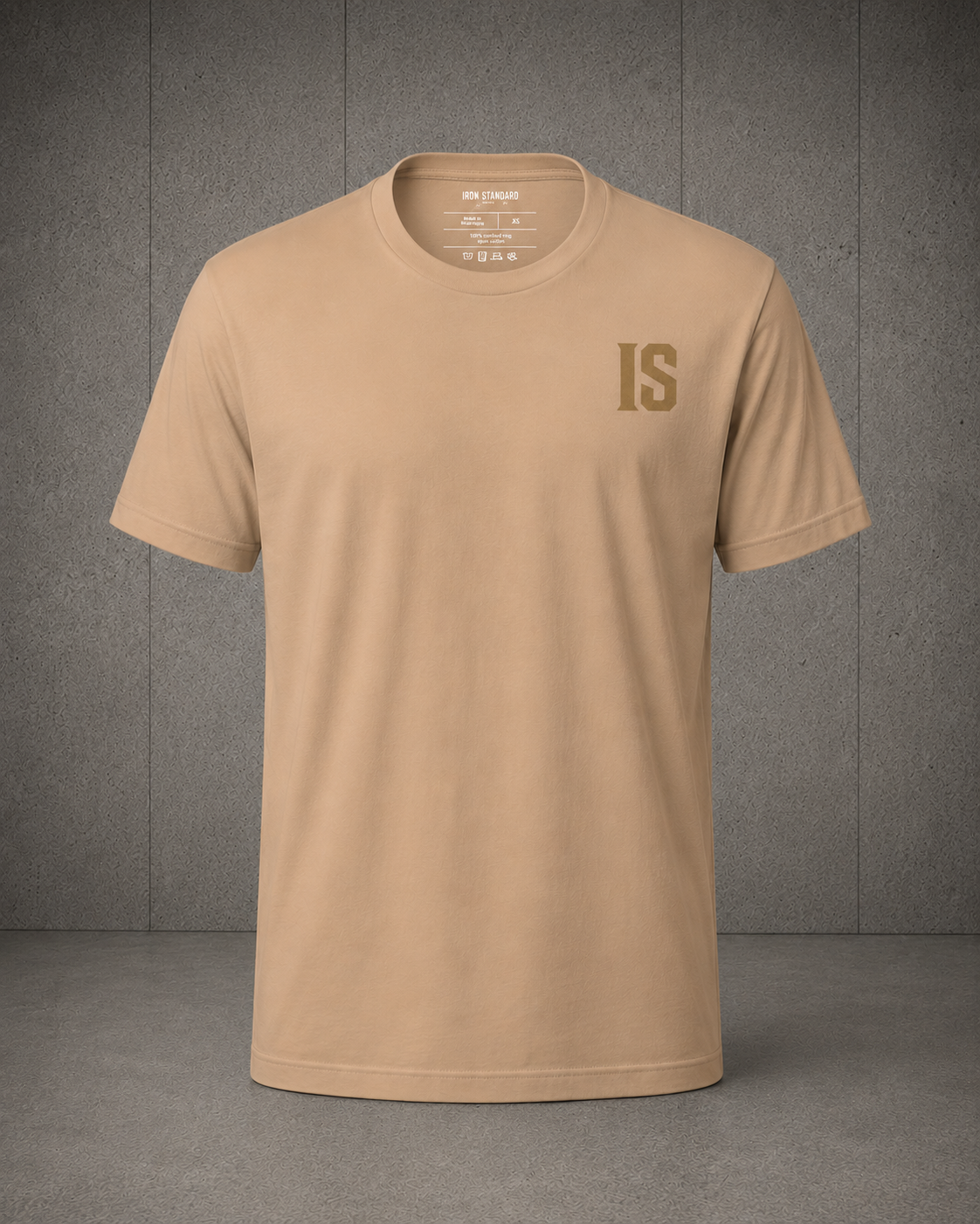 The Standard Tee (Sand & Bronze)
