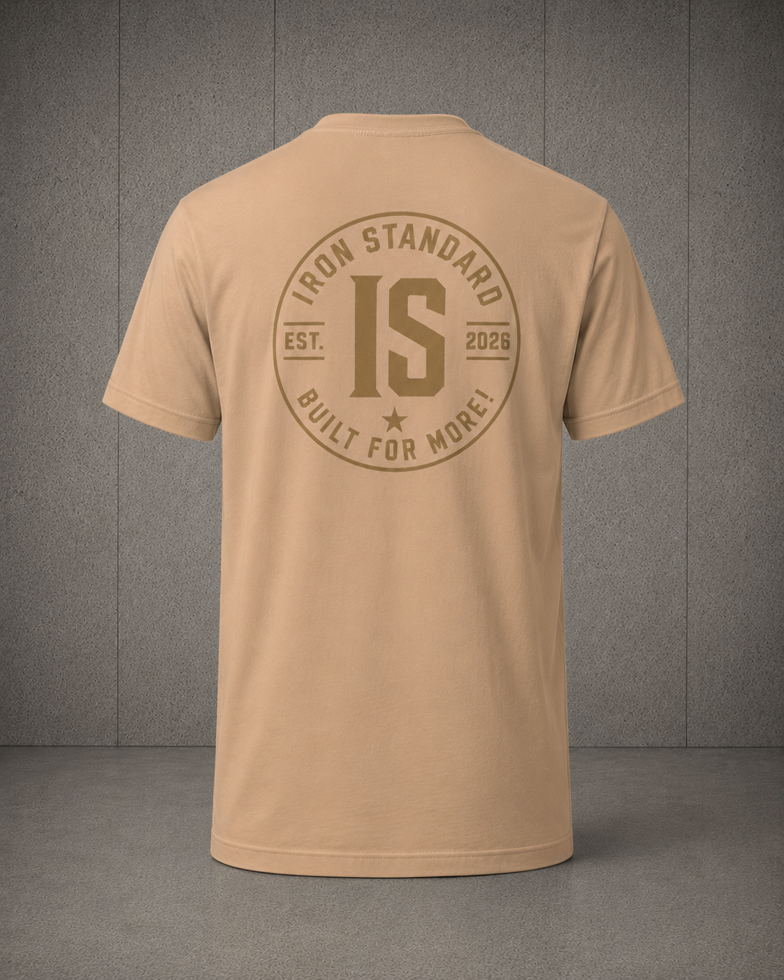 The Standard Tee (Sand & Bronze)
