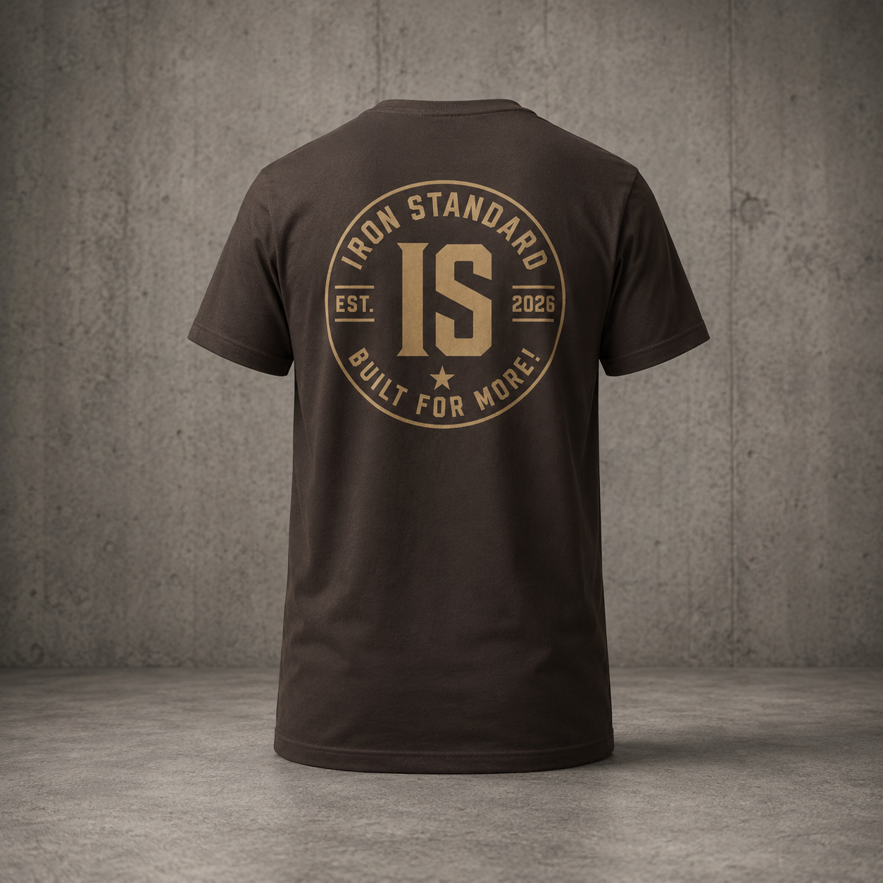 The Standard Tee (Brown & Bronze)