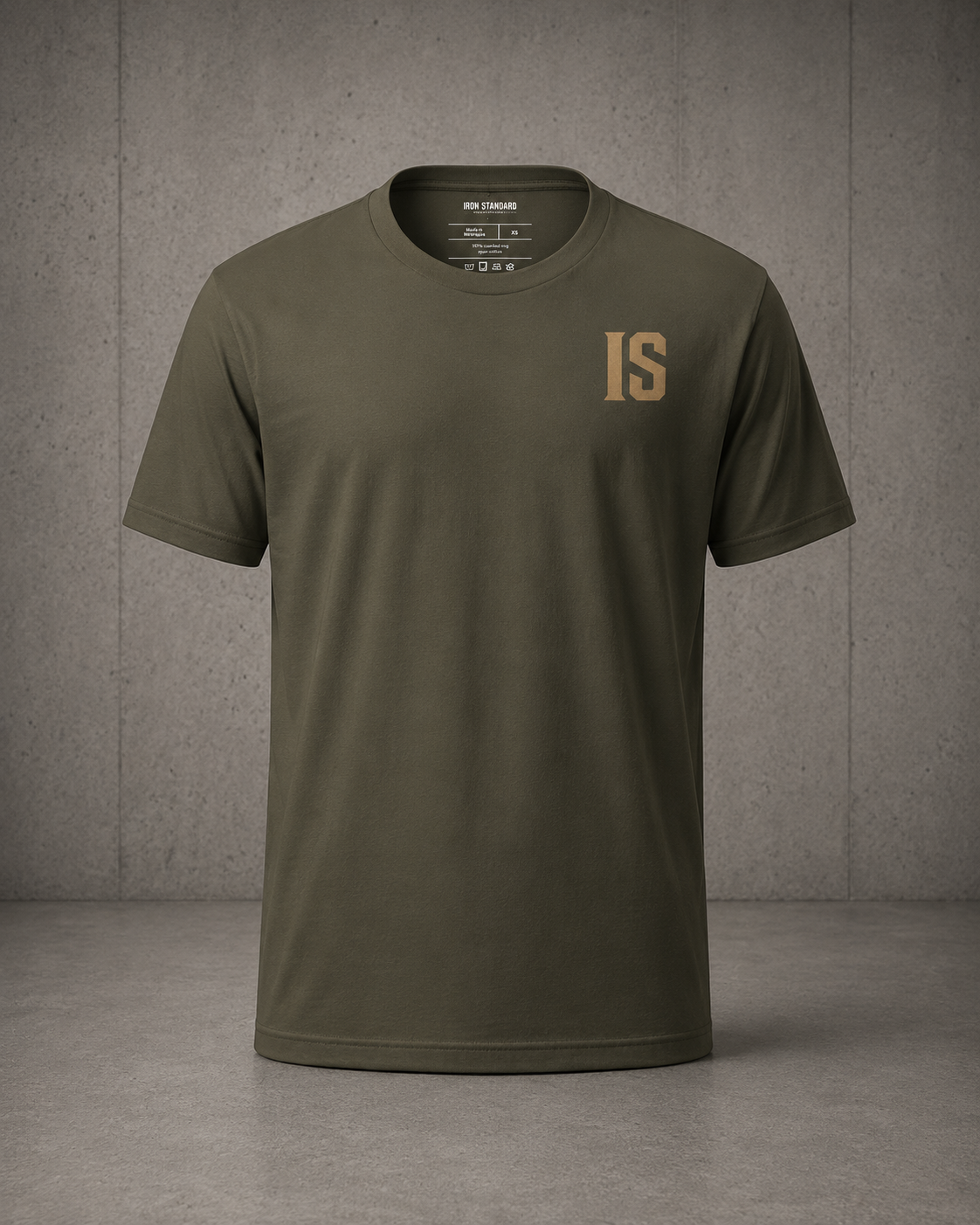 The Standard Tee (Military Green & Bronze)
