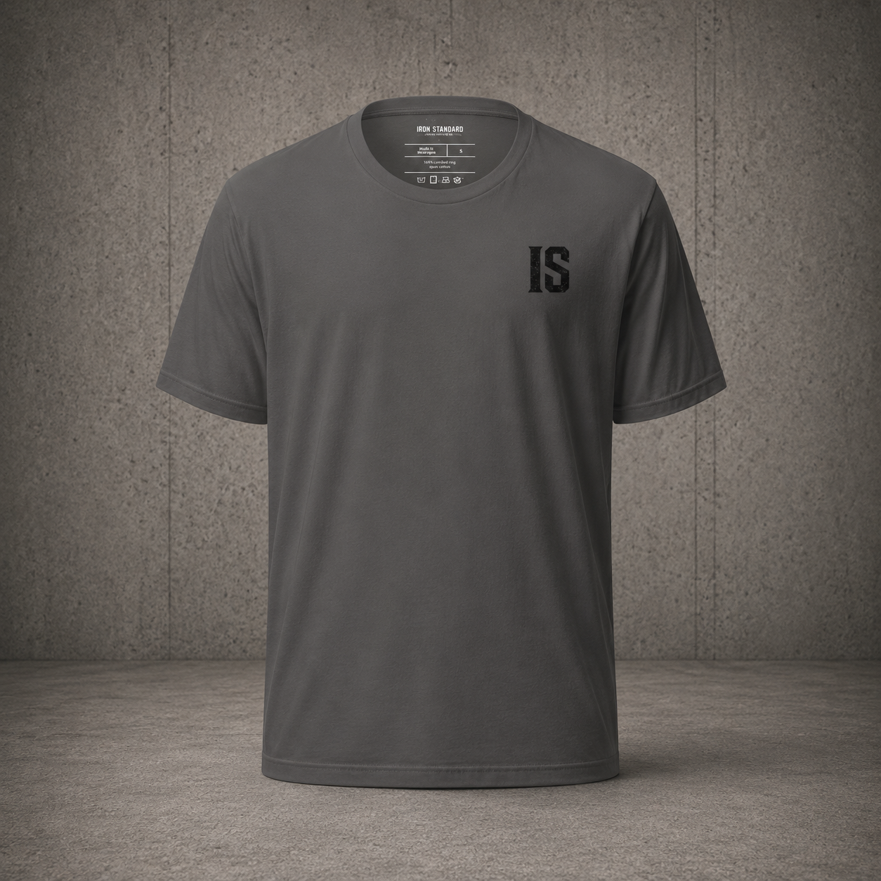 The Standard Tee (Grey & Black)