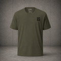 The Standard Tee (Military Green & Black)