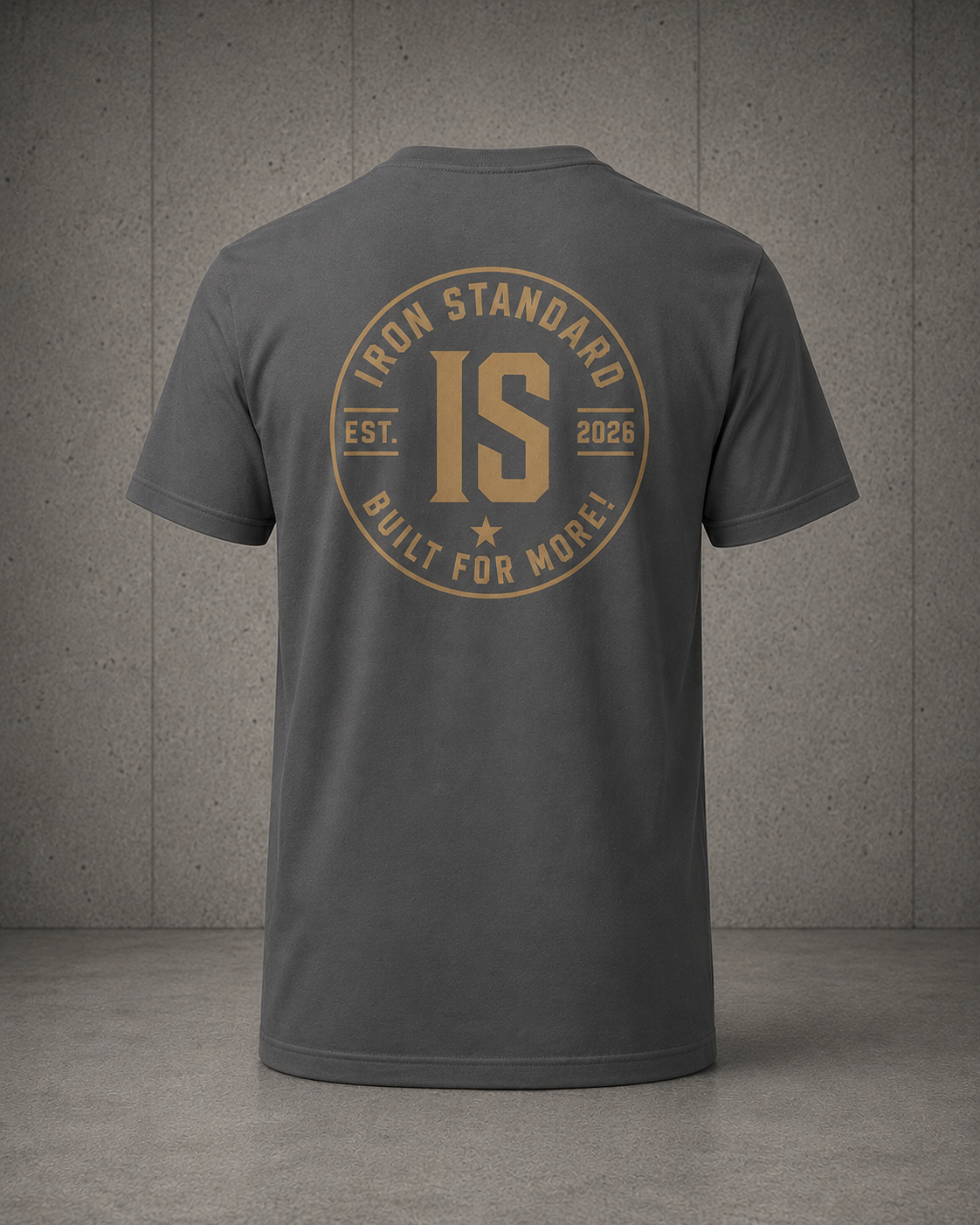 The Standard Tee (Grey & Bronze)
